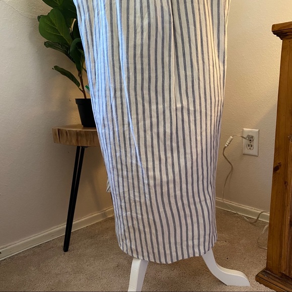 Splendid Pirouette Striped Henley Dress XL - Picture 11 of 12